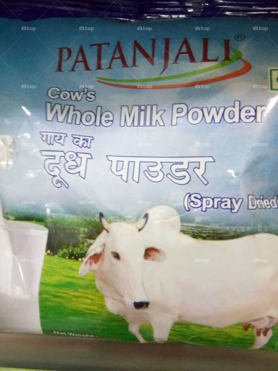 PATANJALI WHOLE MILK POWDER.
