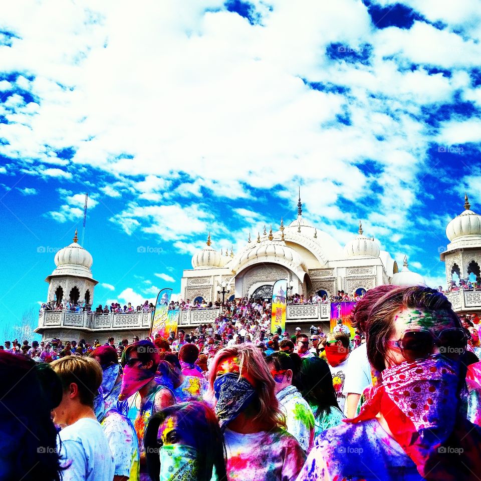 Holi. festival of colors