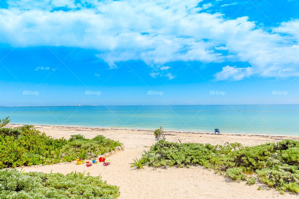 Yucatan peninsula beach