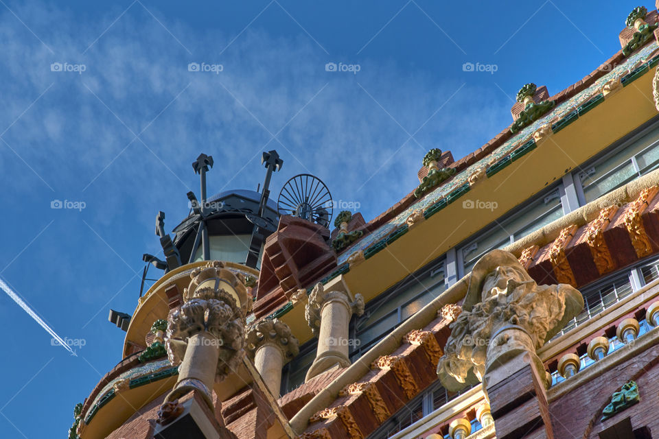 Palau de la Musica. Barcelona.. Palau de la Musica. Barcelona.