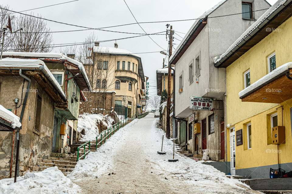 Alfakovac under the snow