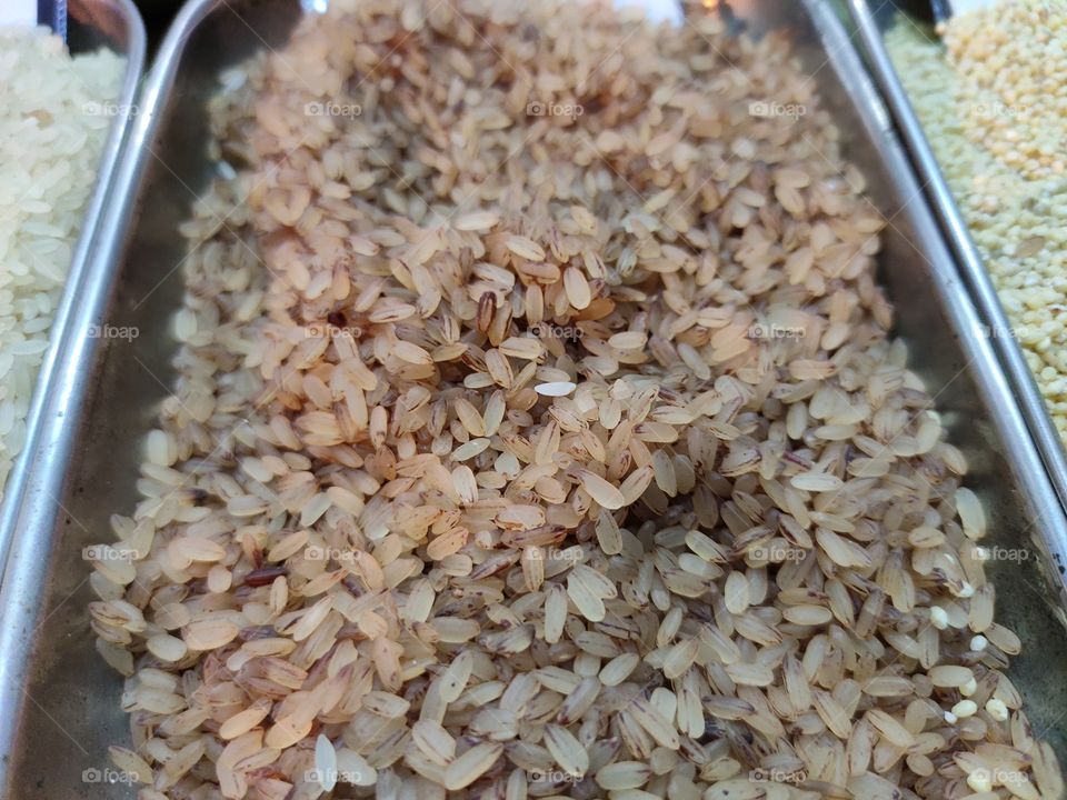 Healthy brown rice
