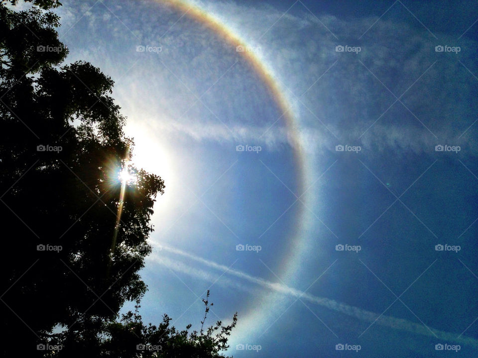 Round rainbow