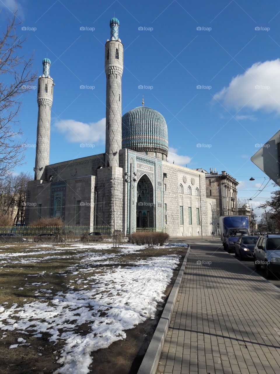 nature city town street statue architecture