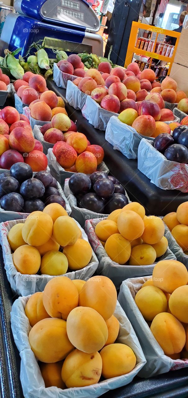 Variety of fruits