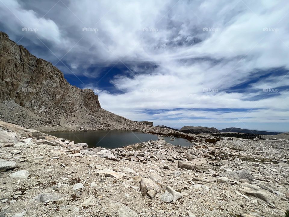 High lake, Mt Langley