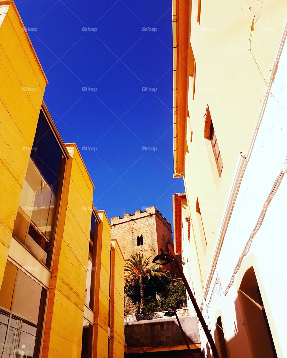 The streets of Denia