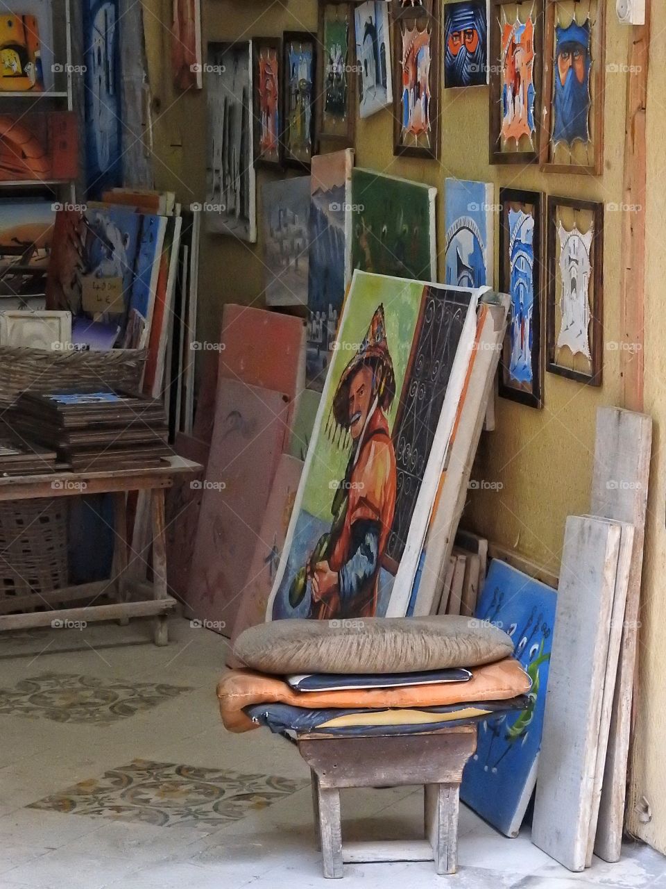 Studio of art