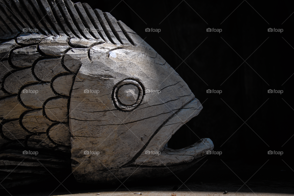 Wooden fish