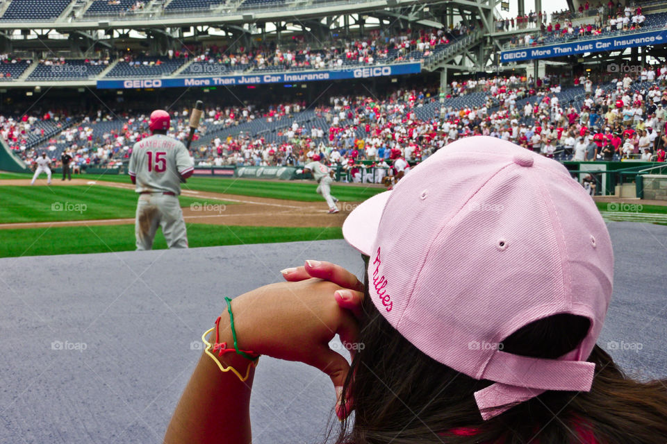 Watching a Philadelphia Phillies game at Nationals Park in Washington DC