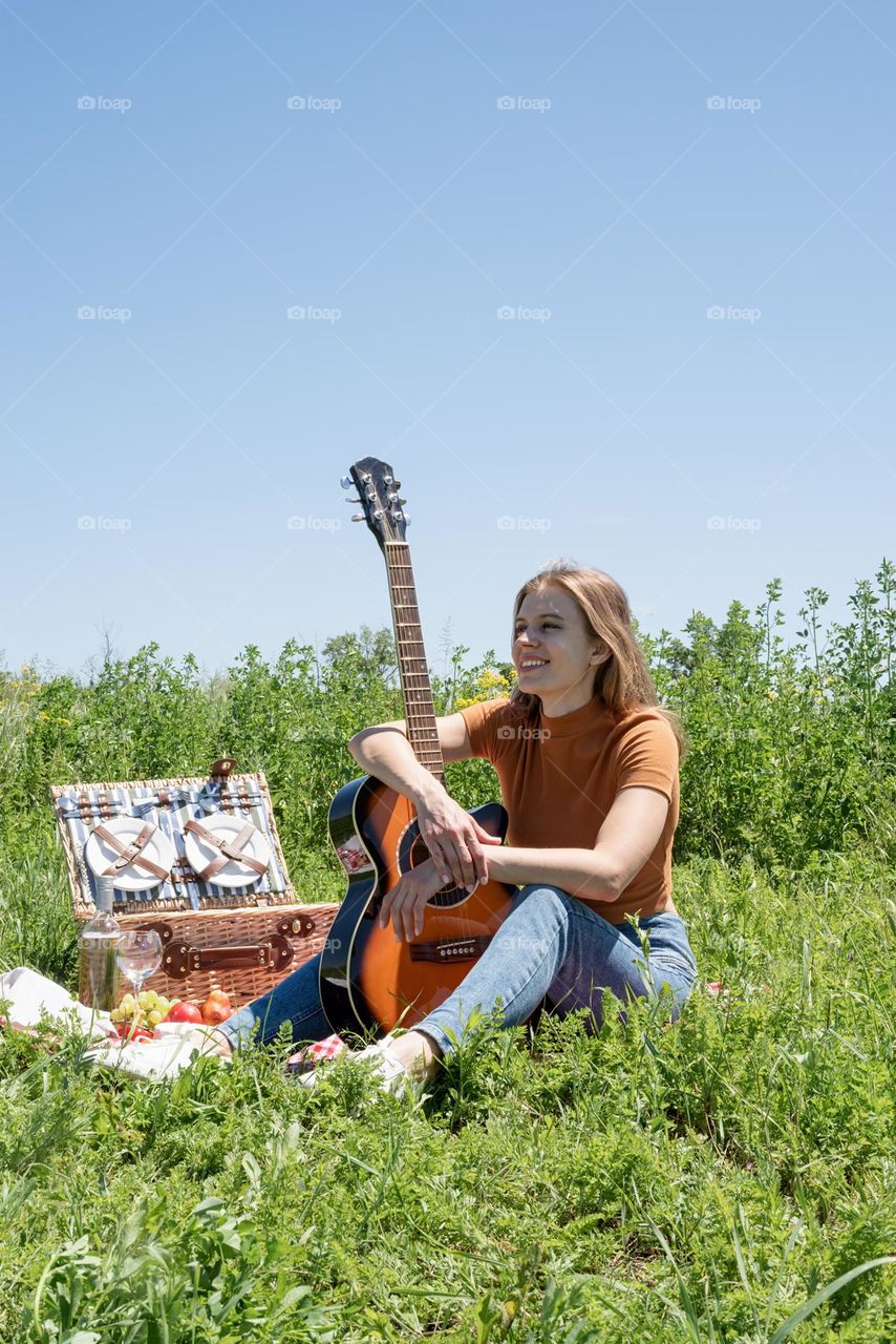 playing musical instrument