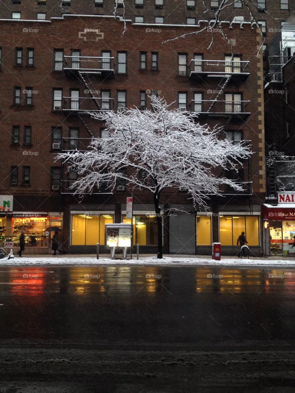 Snow fall