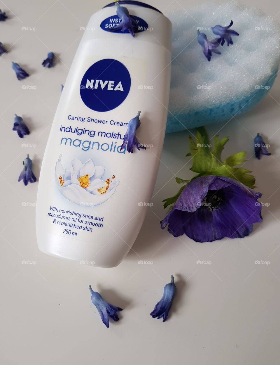 dusch
Nivea
Blue
flower
spring