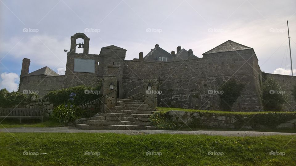 Star Castle on St Mays on the isles if Scilly