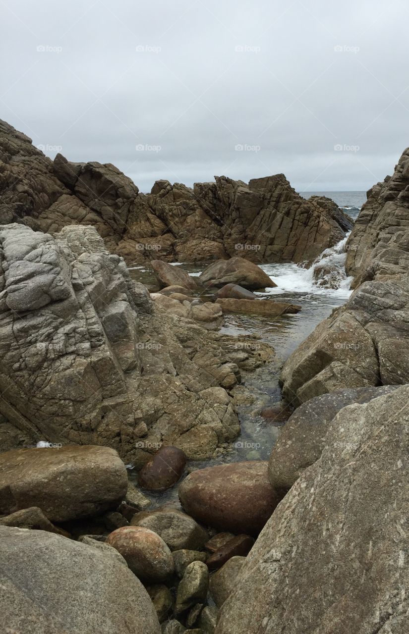 Pebble Beach, 17-Mile Drive 
Monterey and Carmel, California