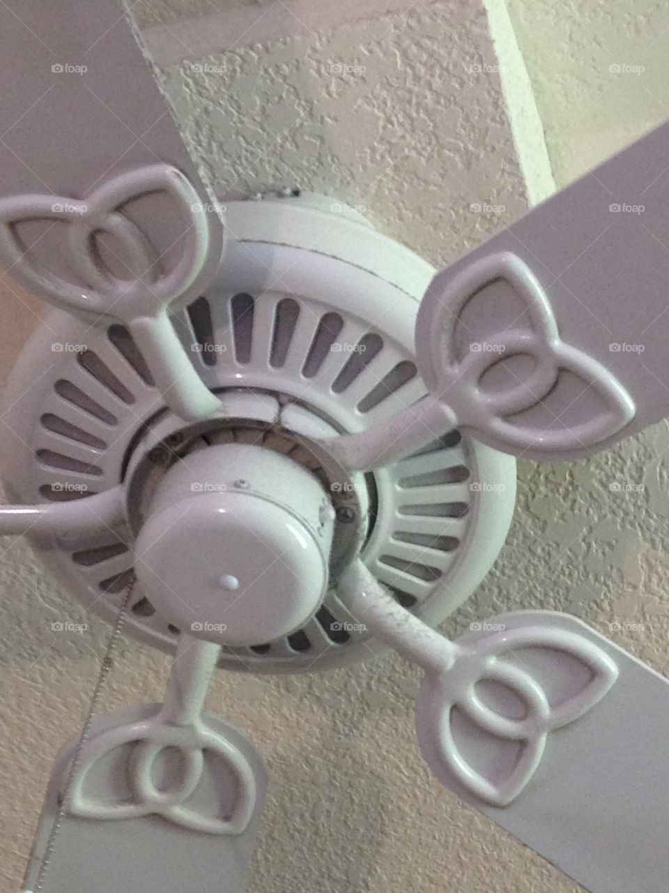 Dusty ceiling fan