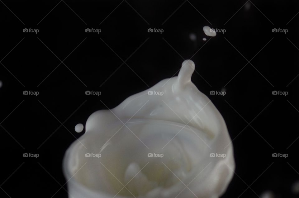 milk splash