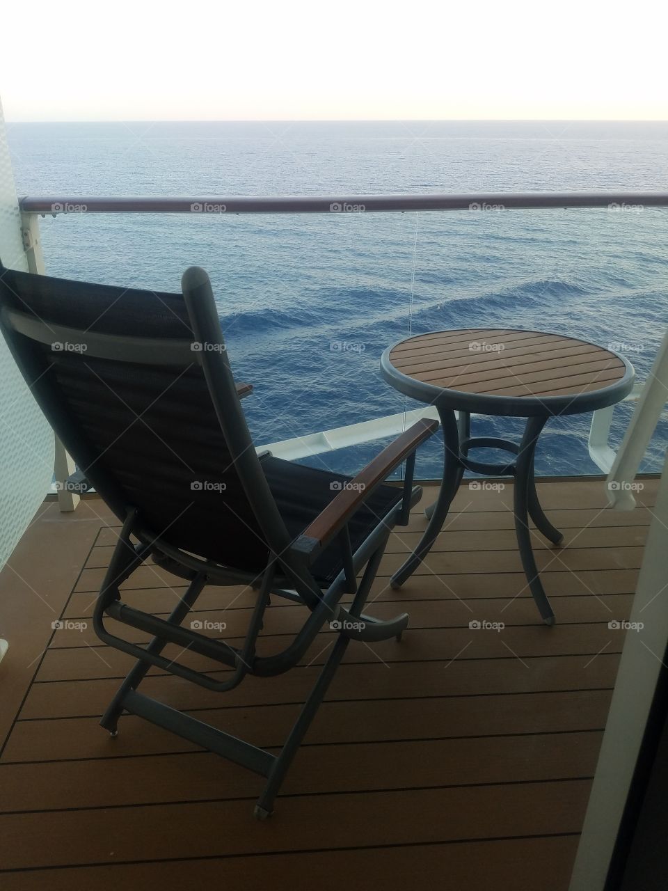 Day at Sea from the Balcony
