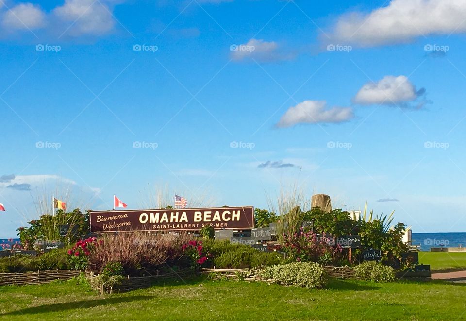 Omaha Beach, Normandy, France