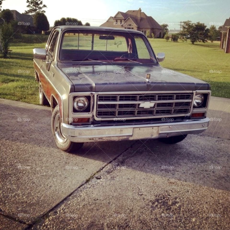Old Chevy truck 