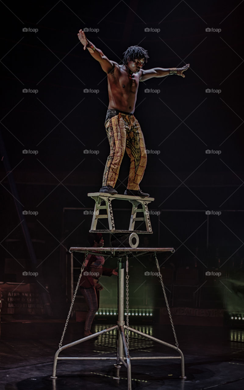 Cirque Africa Acrobatic, powerful circus performance and entertainment 