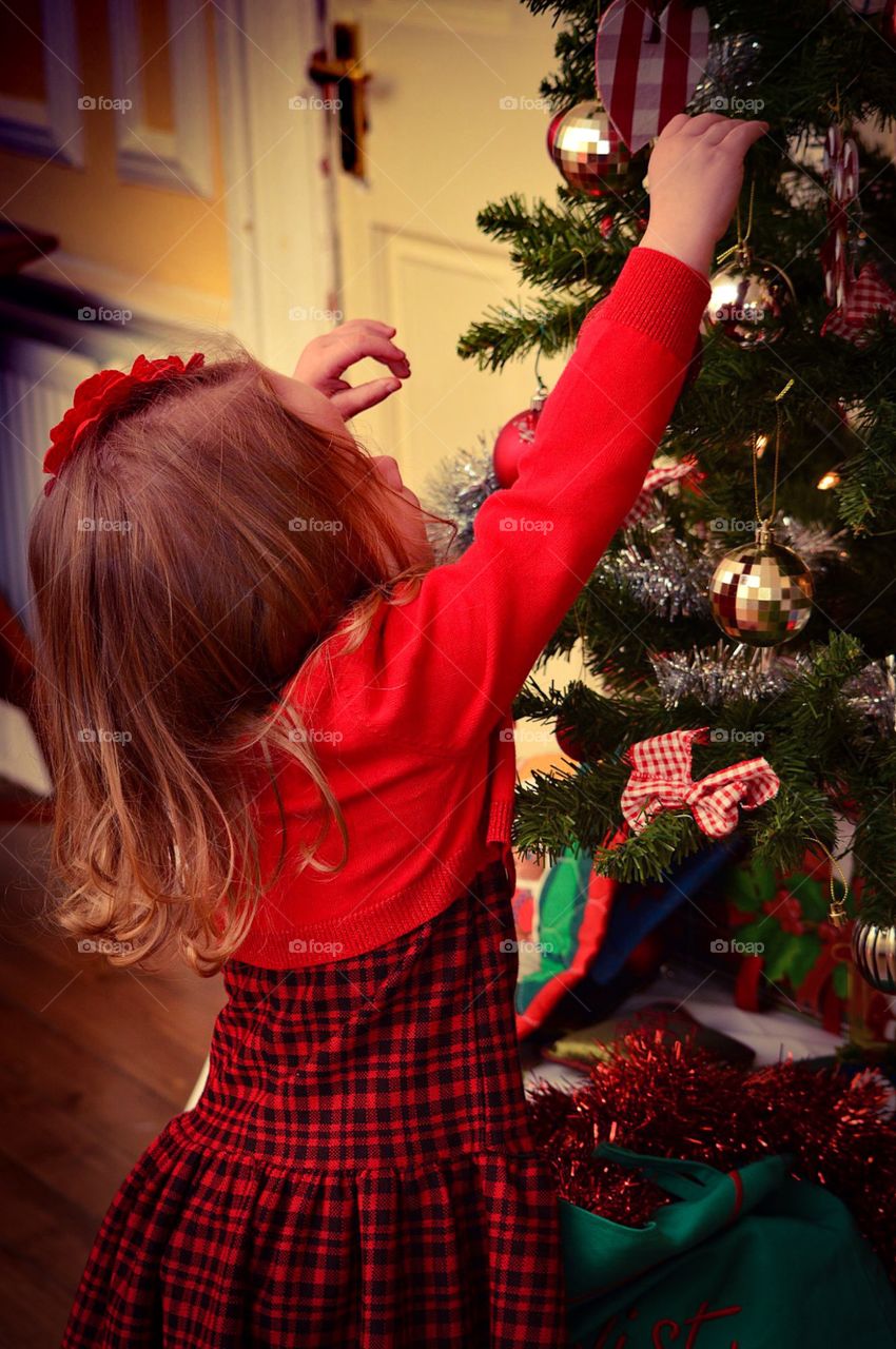 Decorating the tree