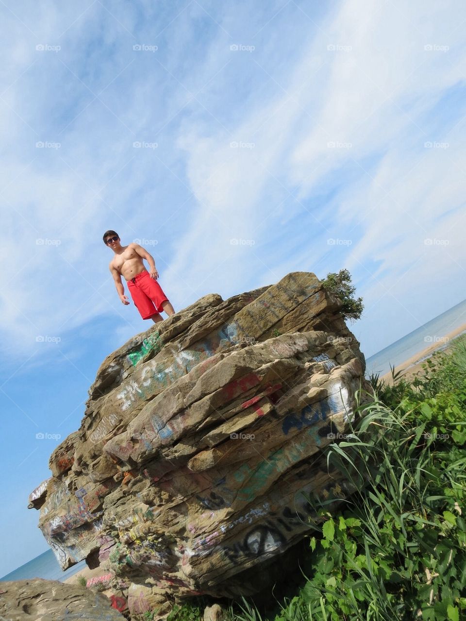 Graffiti rock 