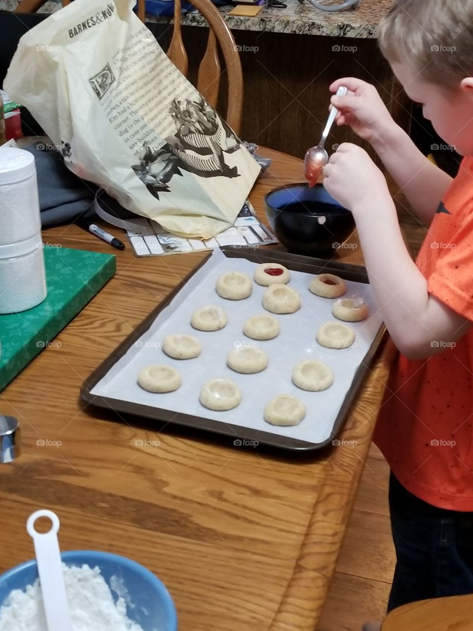 cookie making