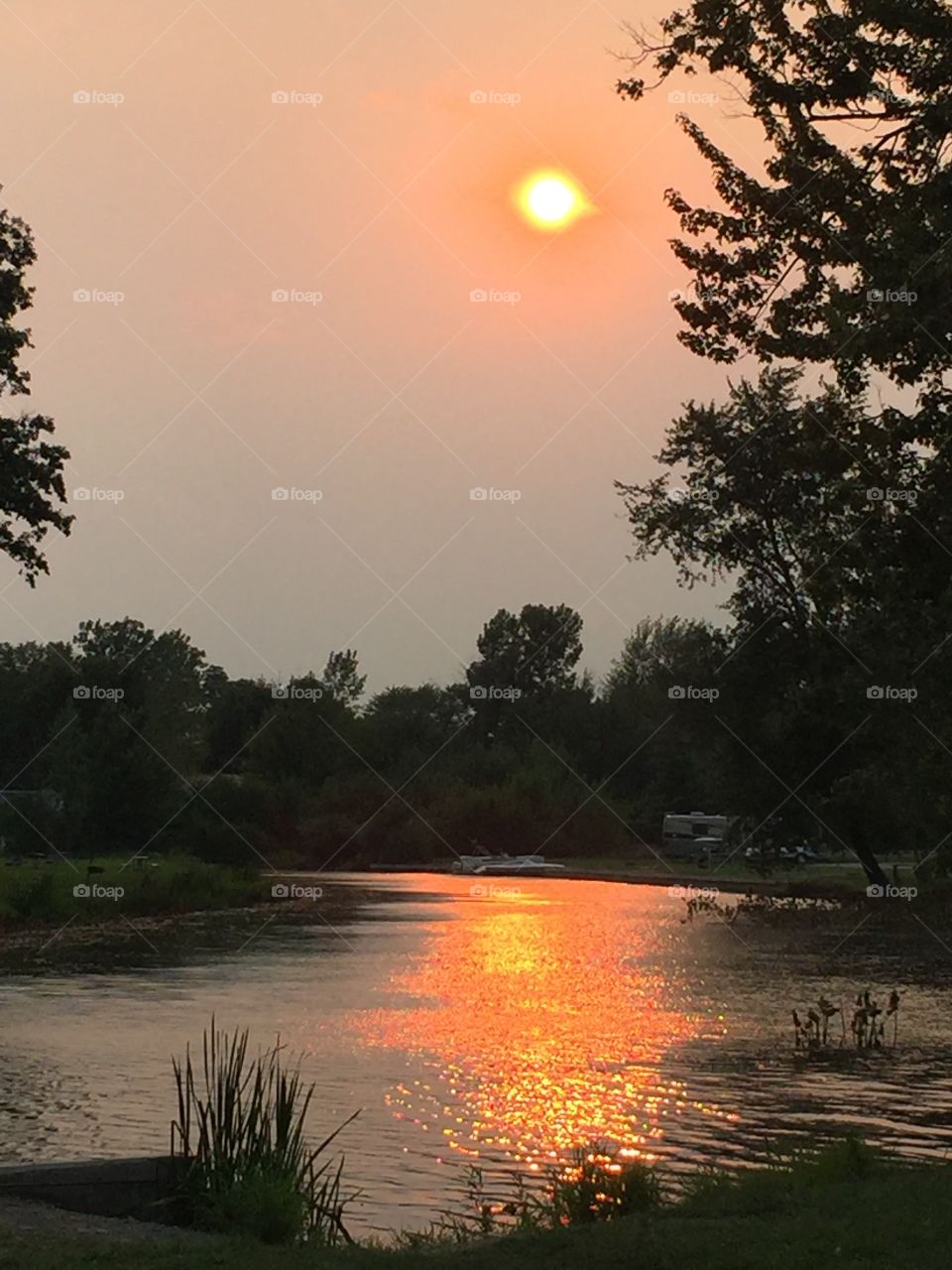 Sunset at the Campgrounds 