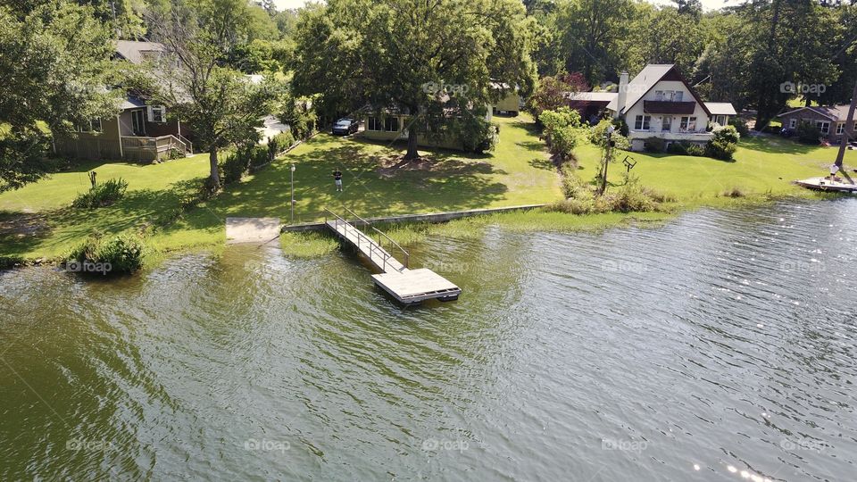 Meditation Spot in the Cove on the Dock. 