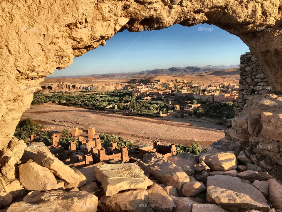 #marocco #aitbenhaddou #view #trip #town