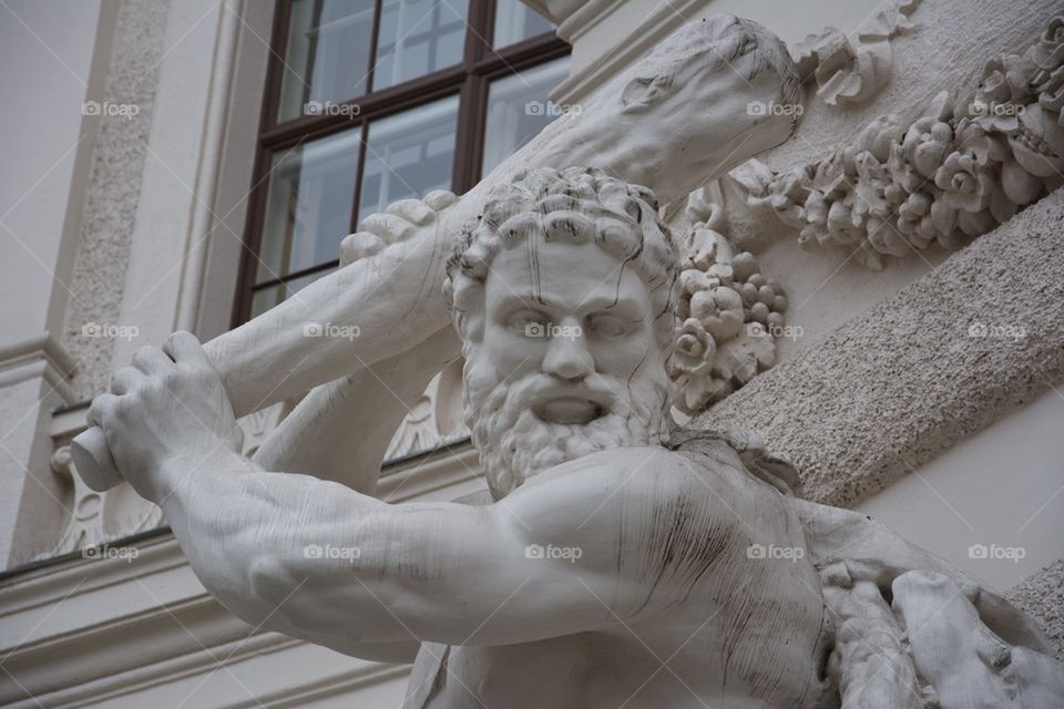 Hercules fighting the Hydra,Hofburg Palace,Austria