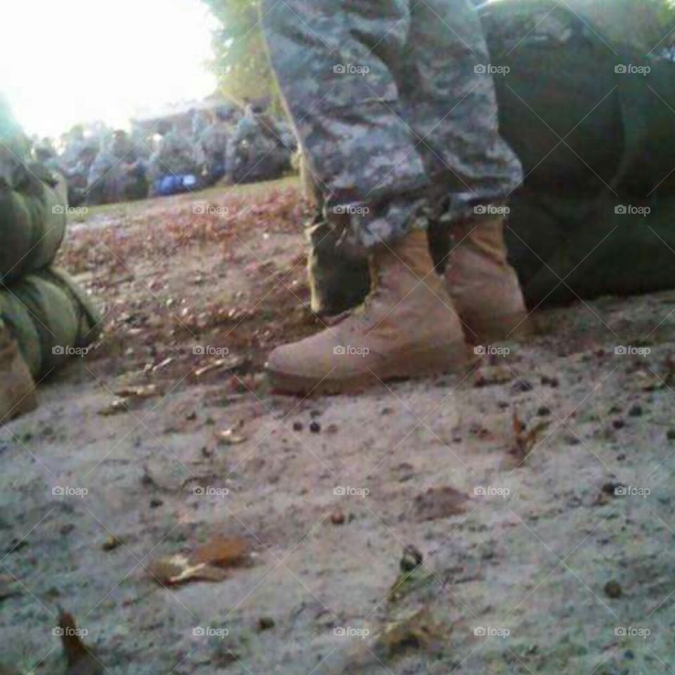 Boots On The Ground. Army/National Guard Life