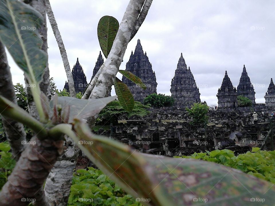 The beauty of Prambanan Tample