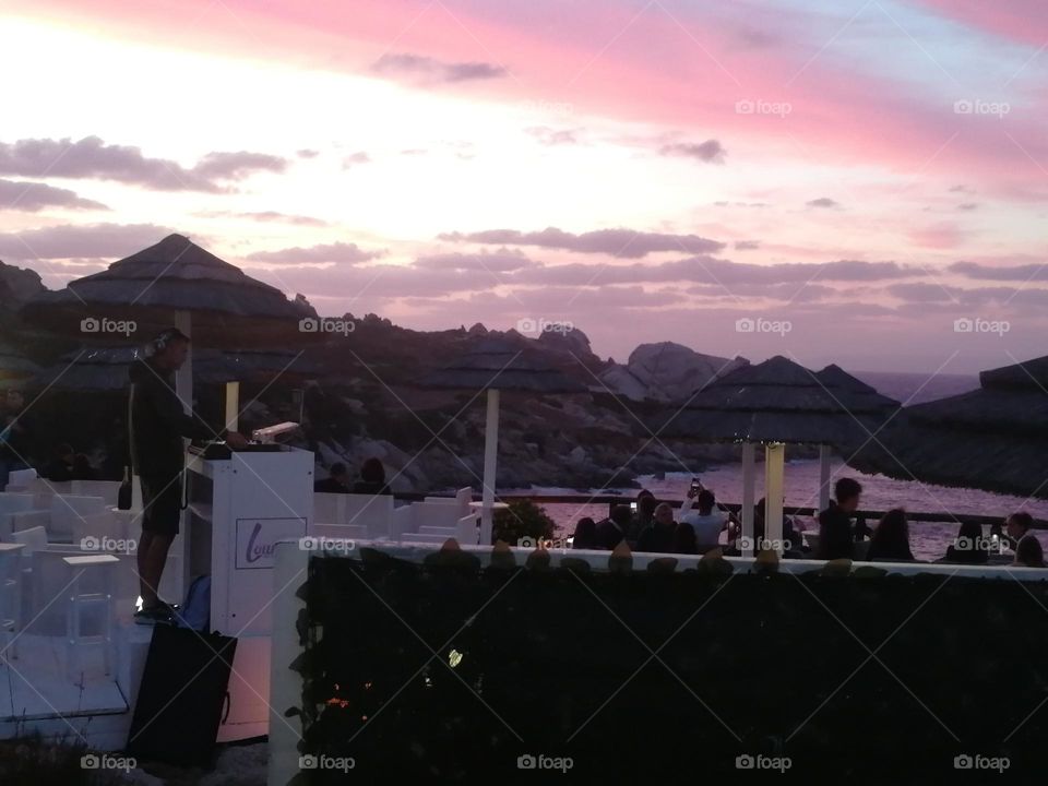 Pink on the sky 🧶