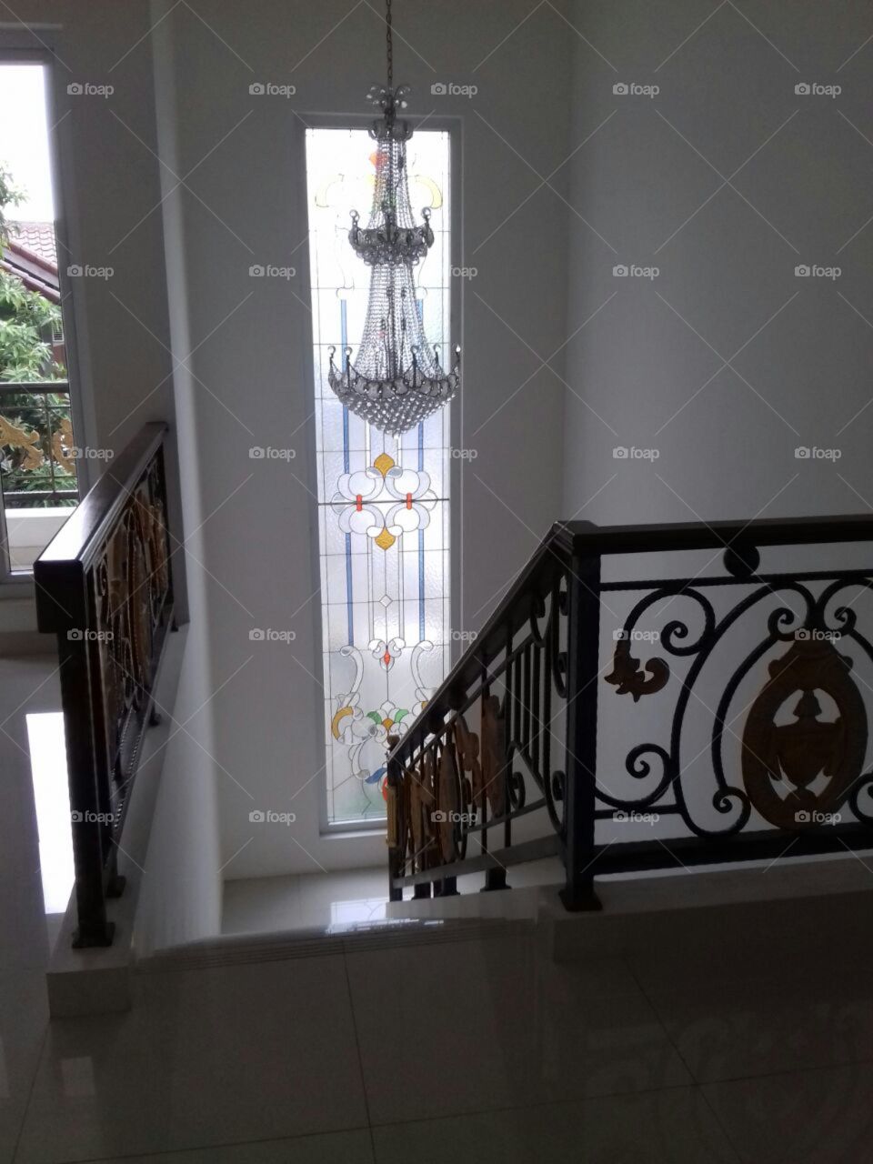 view from the second floor