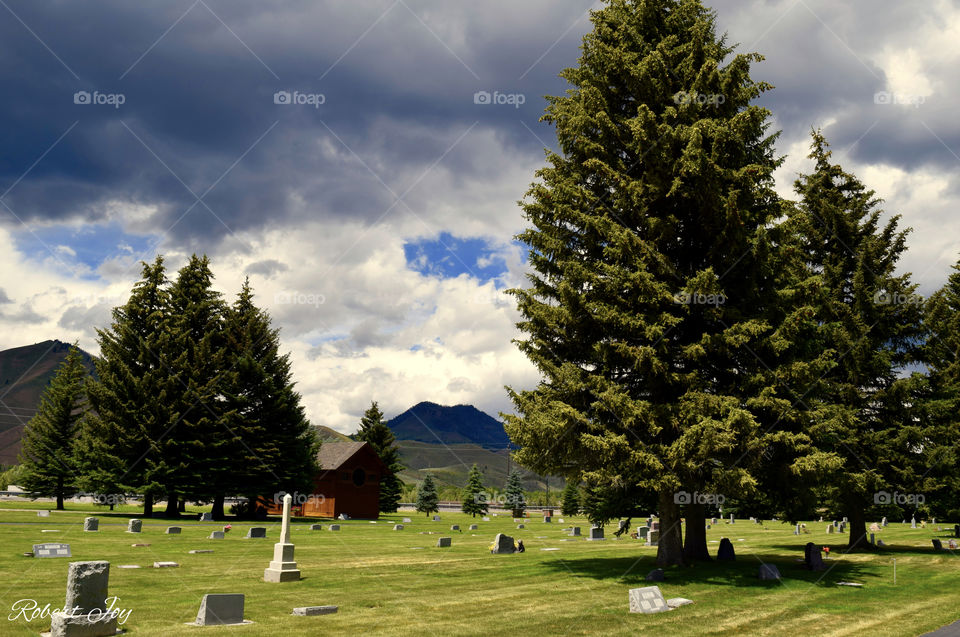 Cemetery in Hailey Idaho