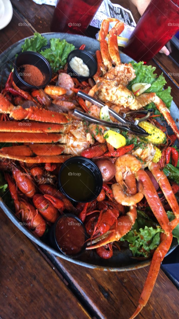 Delicious Swamp Shack platter