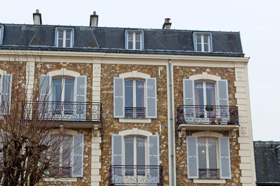 facade of an building