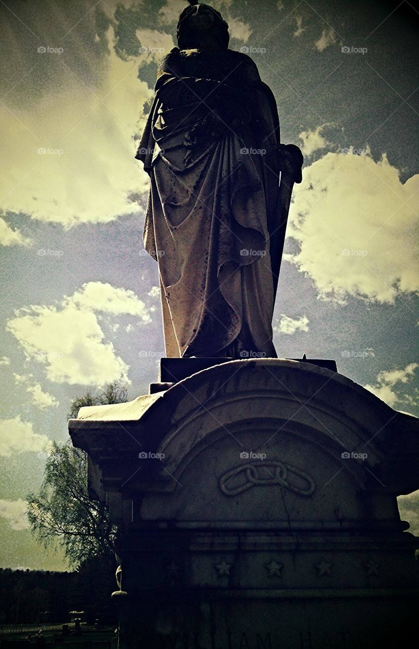 Tombstone. Graveyard 