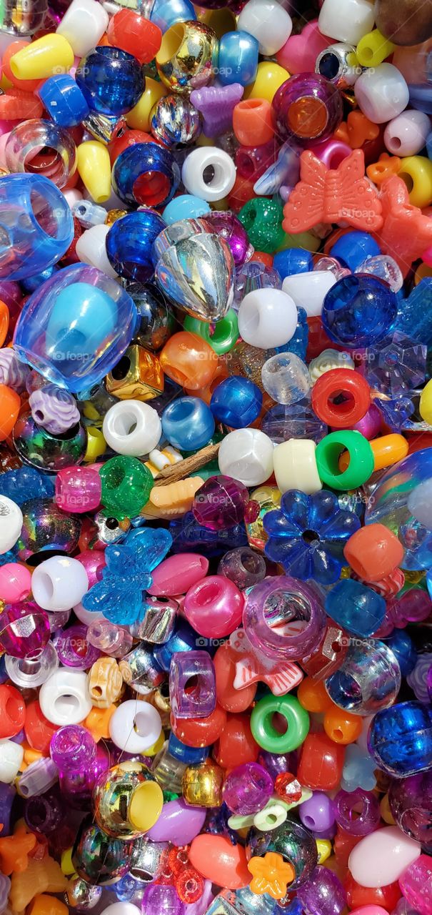 Colorful beads