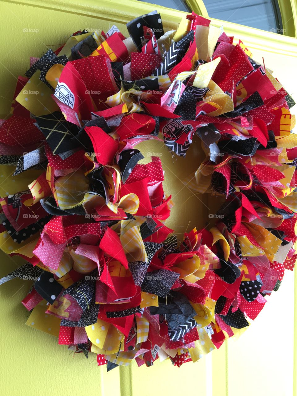 Rag Wreath