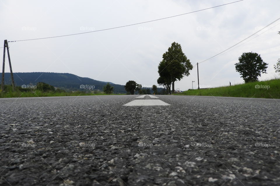 Road in Tymbark