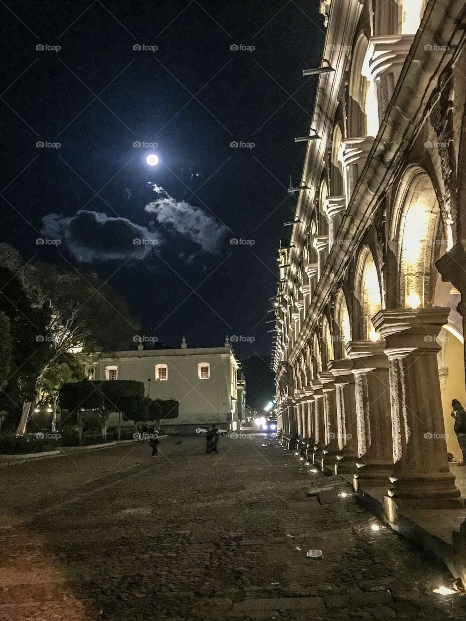 Full moon in Antigua