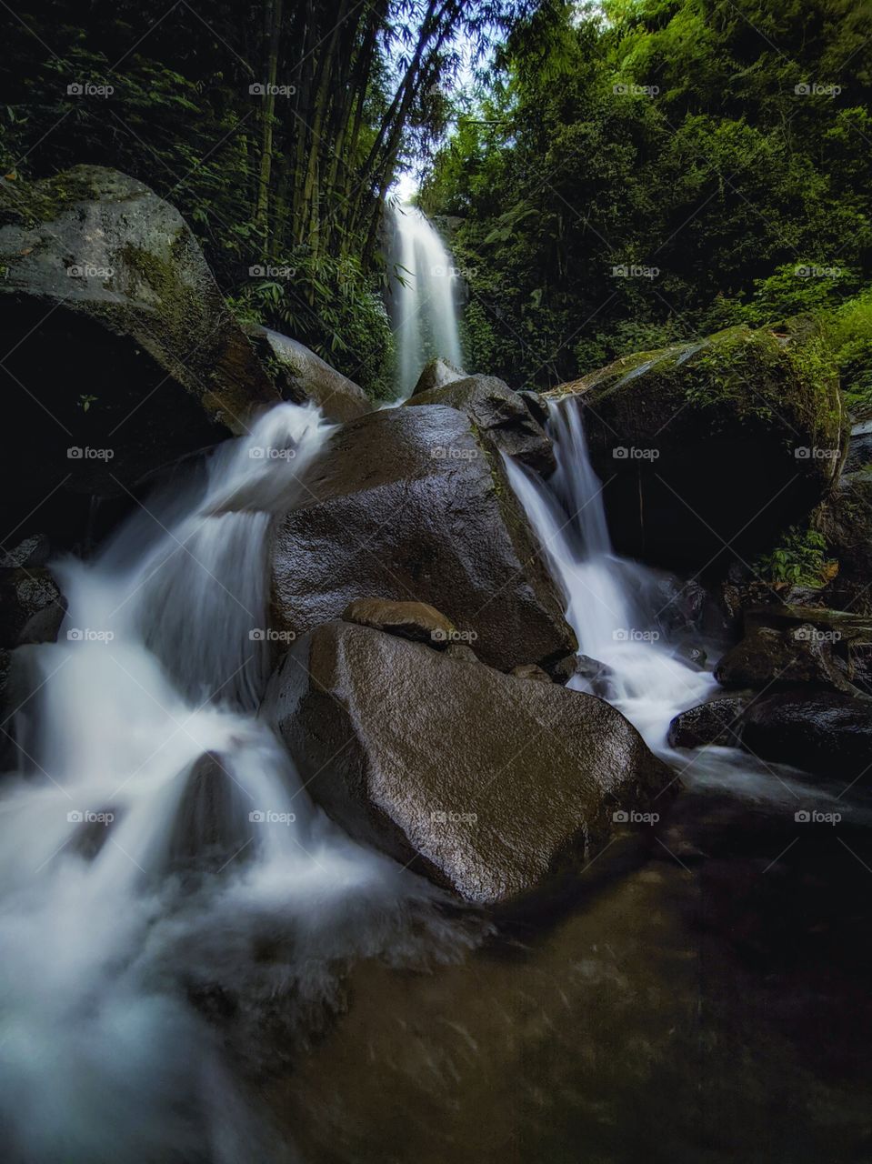 hidden waterfall