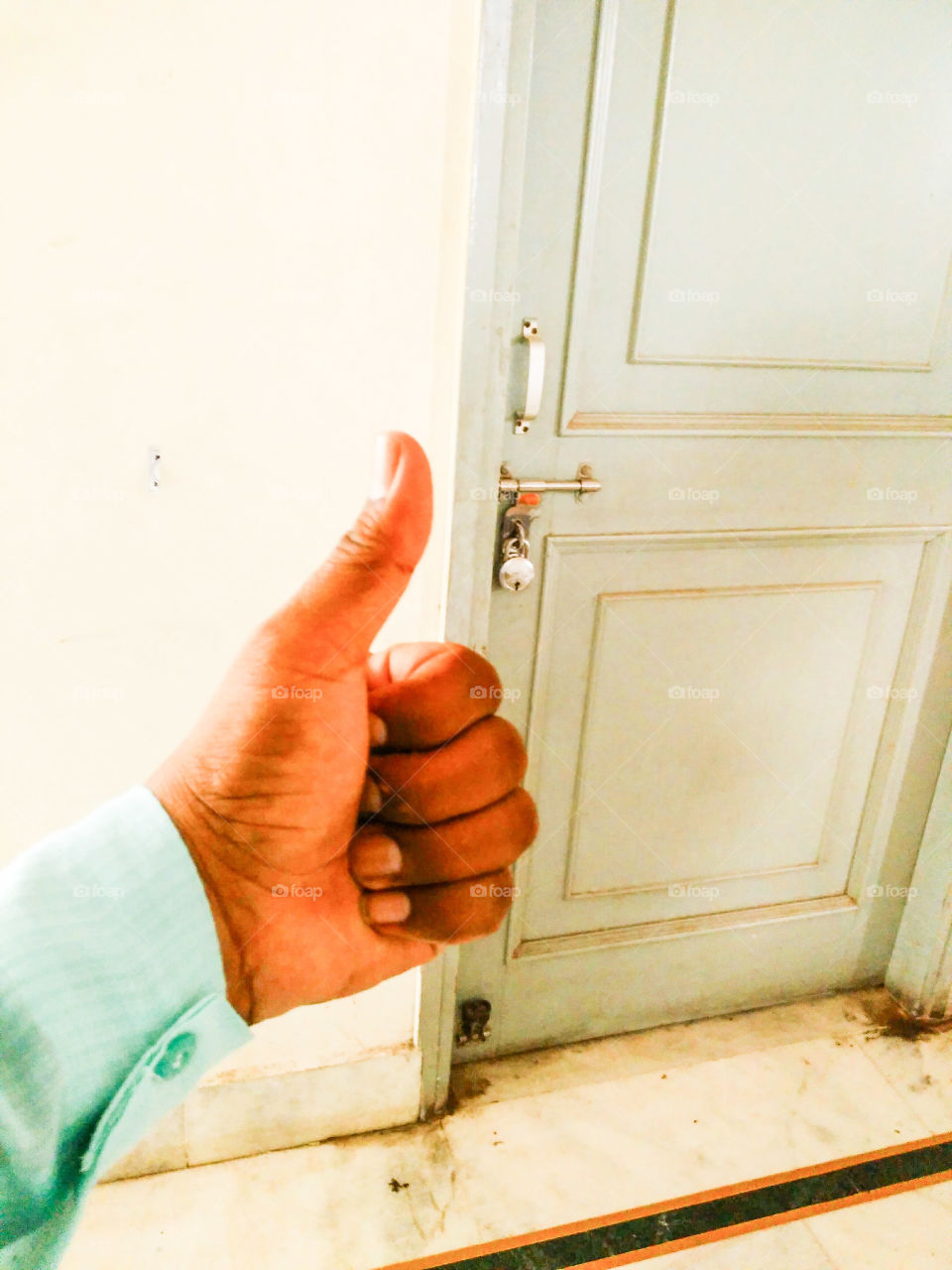 locked door in work hours