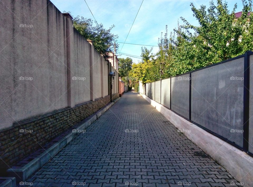 lane переулок