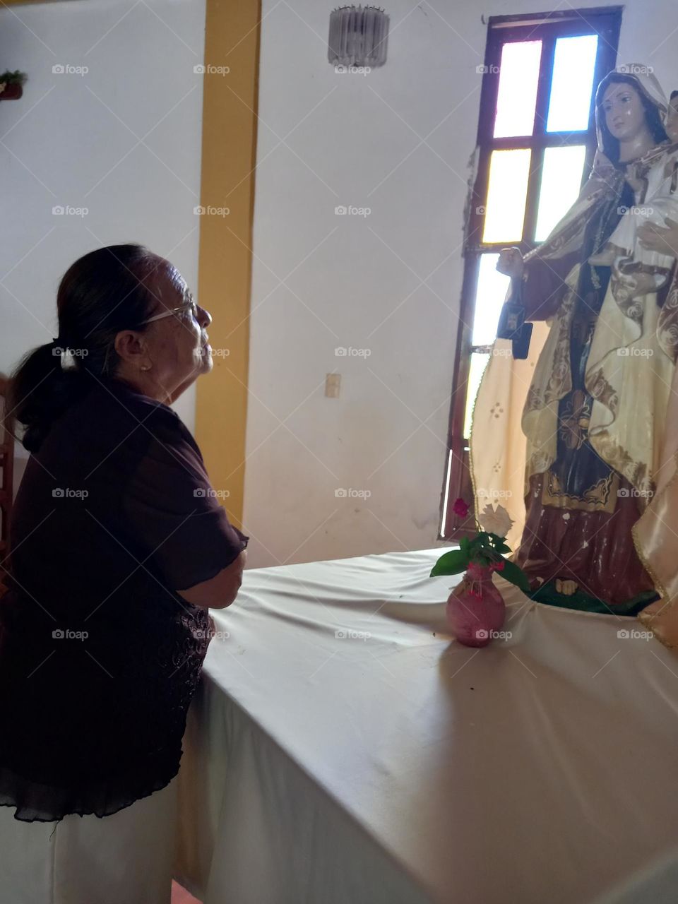 Devota a Su Fé 💜🙏🏼