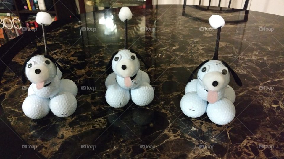 golf ball dog gifts