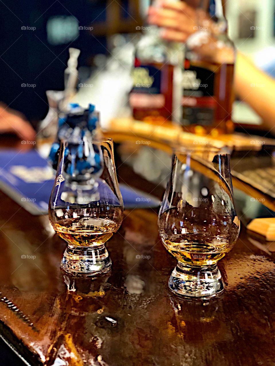 Taste test by Glen Moray in whiskey glasses! 